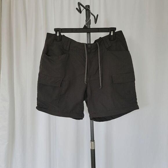 the North face gray switch it reversible pants to shorts women's size 10 - Picture 2 of 12